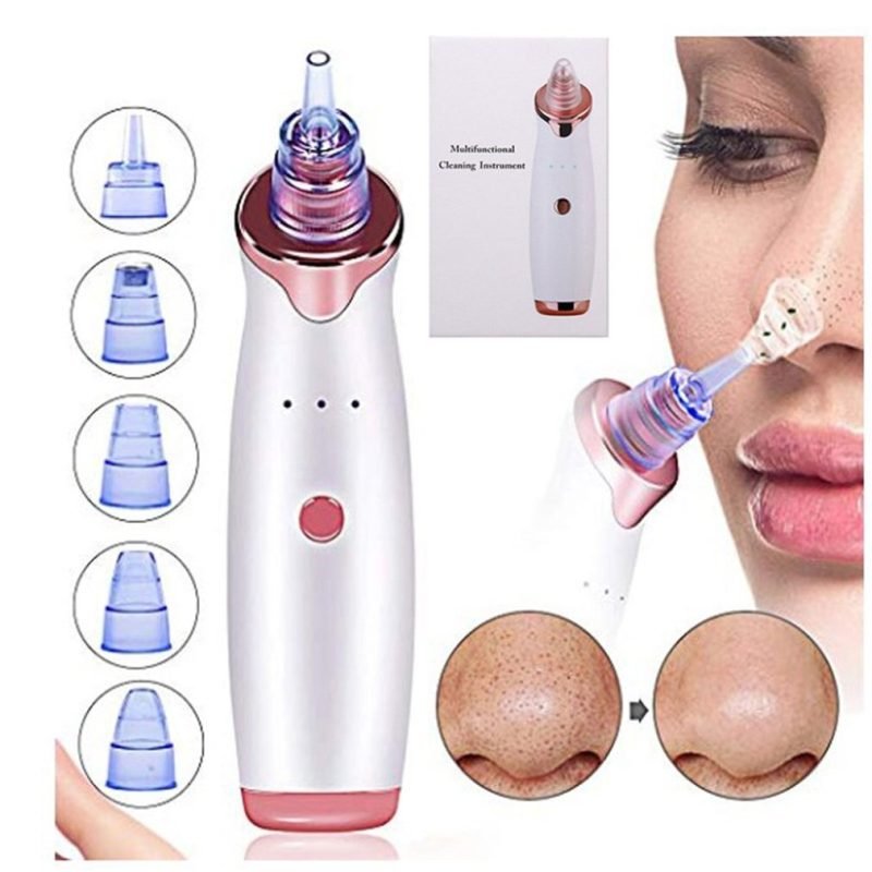 Diamond Dermabrasion Vacuum Suction Blackhead Remover Face Vacuum Pore Cleaner Nose Acne Pimple Removal Facial cleansing Tool - Image 2