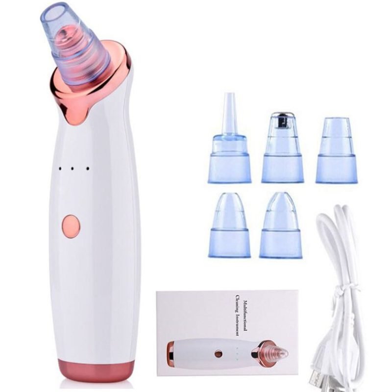 Diamond Dermabrasion Vacuum Suction Blackhead Remover Face Vacuum Pore Cleaner Nose Acne Pimple Removal Facial cleansing Tool - Image 3