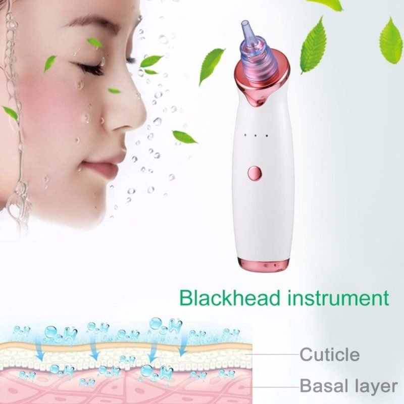 Diamond Dermabrasion Vacuum Suction Blackhead Remover Face Vacuum Pore Cleaner Nose Acne Pimple Removal Facial cleansing Tool - Image 4