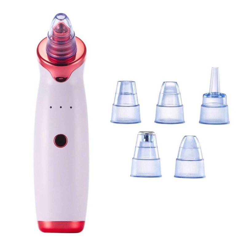 Diamond Dermabrasion Vacuum Suction Blackhead Remover Face Vacuum Pore Cleaner Nose Acne Pimple Removal Facial cleansing Tool