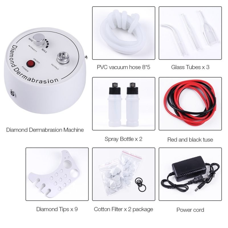 Diamond Microdermabrasion Dermabrasion Machine Water Spray Exfoliation Beauty Machine Wrinkle Face Peeling Machine - Image 3