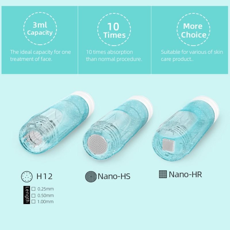 Hydra Pen H2 Microneedling Pen Facial Stem Cell Therapy Nano Automatic Applicator Skin Care Tool - Image 3