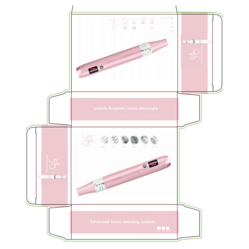 Professional Ultima Dermapen Kits With 2 Pcs 12 Pins Micro Needle Cartridge Microneedling Needle Nano Dermapen A6 - Image 5