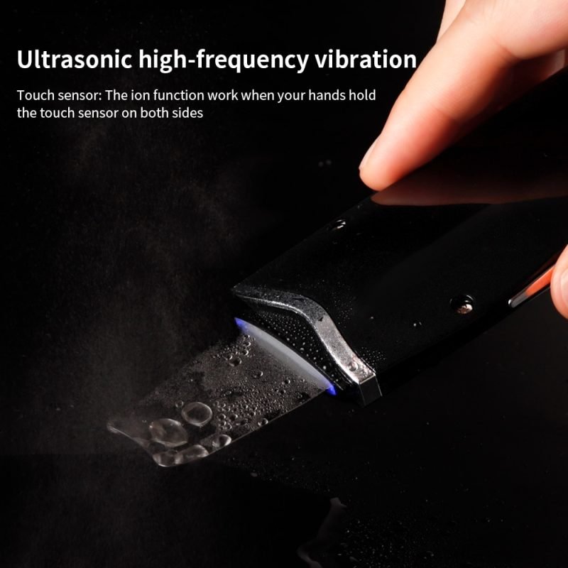 Ultrasound Face Skin Scrubber High-Frequency Vibration Facial Massager Face Lifting Blackhead Removal Skin Peeling Pores Cleaner - Image 3