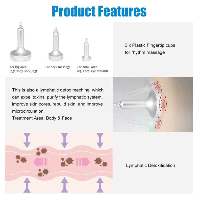 Butt Vacuum Therapy Machine Breast Enhancements Buttock Lift with Vacuum Suction Cups BBL - Image 4