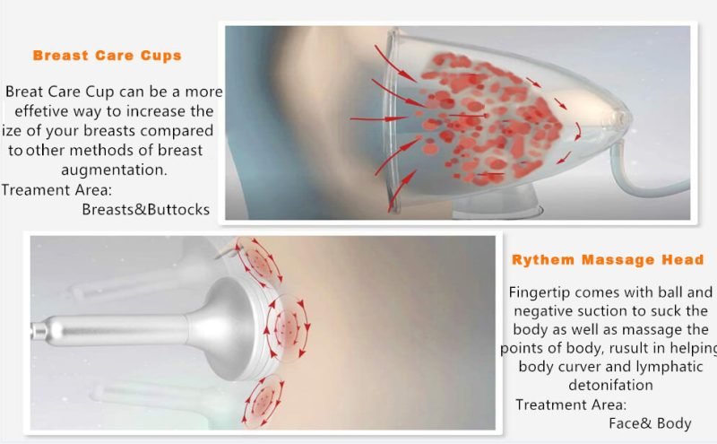 Butt Vacuum Therapy Machine Breast Enhancements Buttock Lift with Vacuum Suction Cups BBL - Image 9