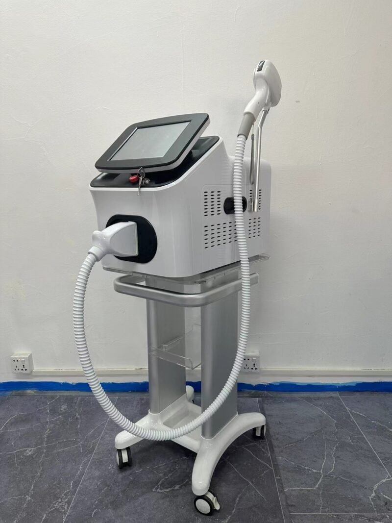 portable tri wave 808nm diode laser hair removal machine (9)